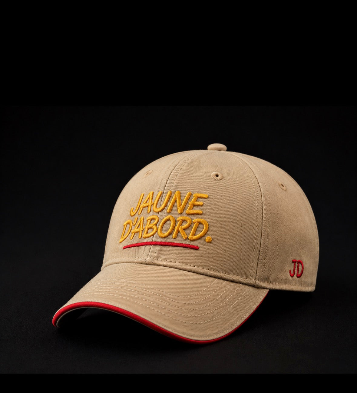 Casquette:Jaune d’abord