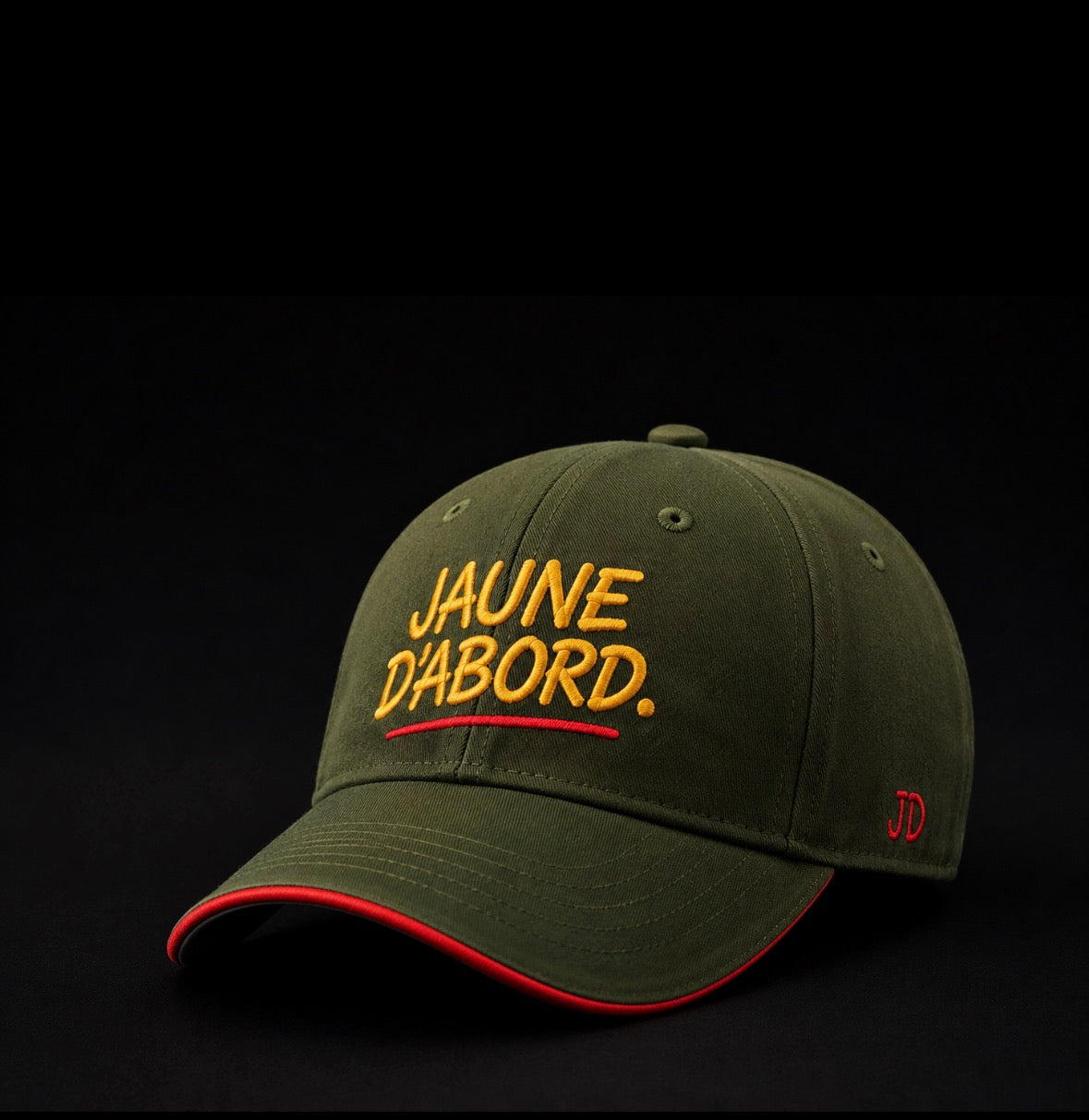 Casquette:Jaune d’abord