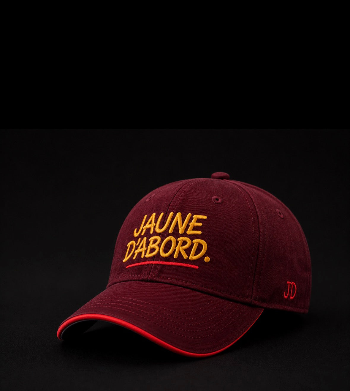 Casquette:Jaune d’abord