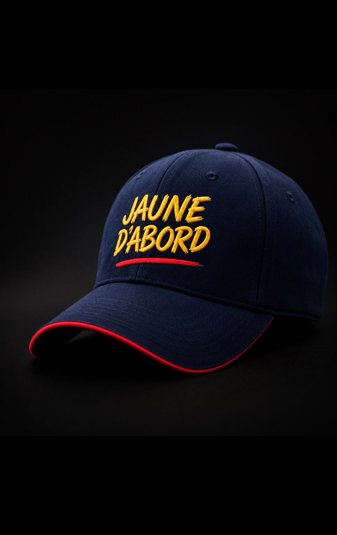 Casquette:Jaune d’abord