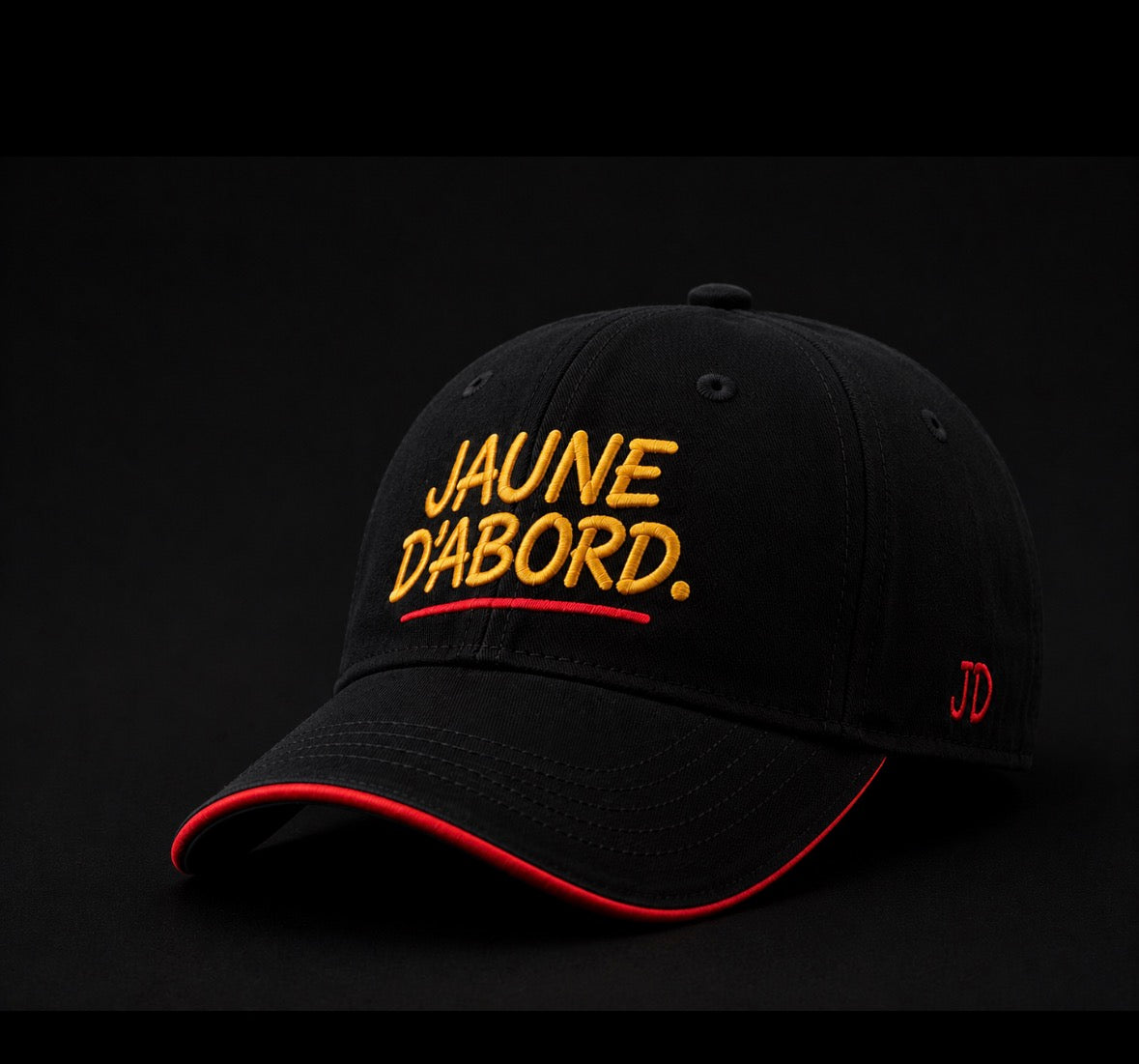 Casquette:Jaune d’abord
