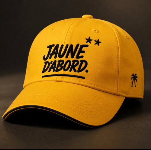 Casquette Jaune d'abord